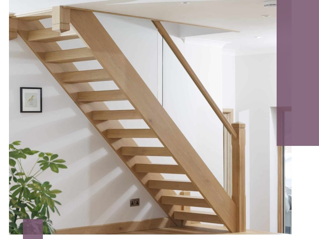 Изготовление деревянных лестниц под ключ в Бузулуке для дома