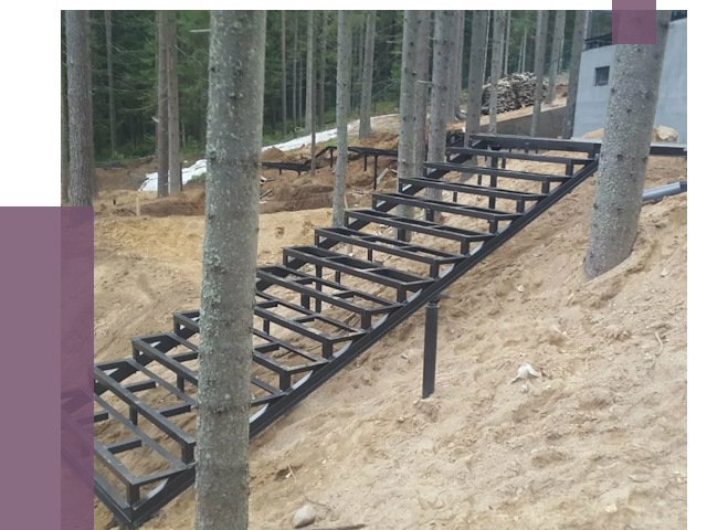 Монтаж металлических лестниц в Бузулуке от 13812 руб. 