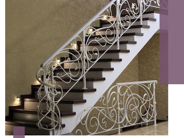Кованые лестницы под ключ в Бузулуке — изготовление и монтаж