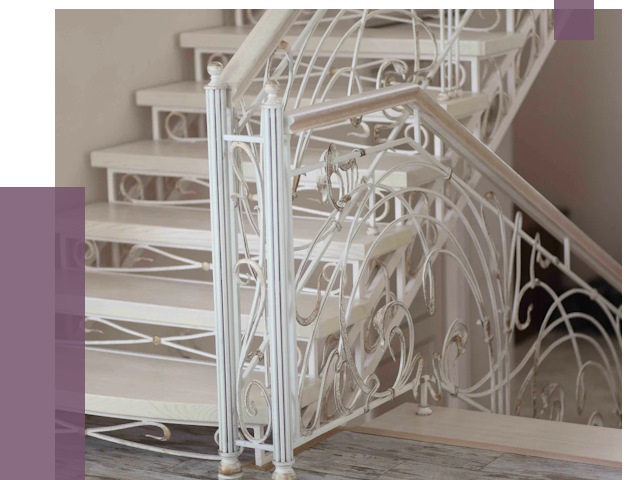 Изготовление кованых лестниц на заказ в Бузулуке от 88604 руб. | ПРОЛЁТ-Бзл