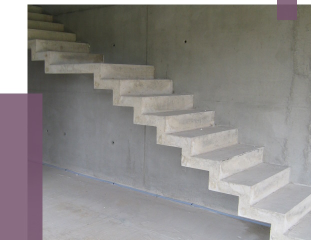 Бетонные лестницы в Бузулуке от 19284 руб. под ключ | ПРОЛЁТ-Бзл