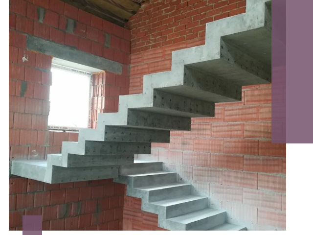 Бетонные лестницы под ключ в Бузулуке: монтаж, демонтаж, ремонт