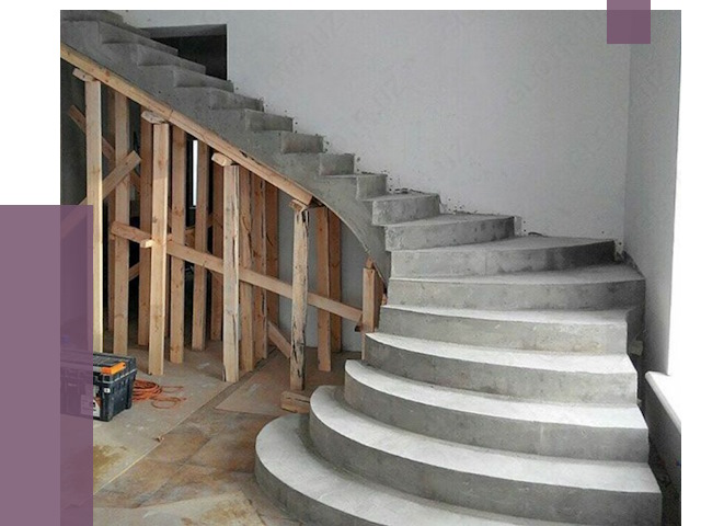 Изготовление бетонных лестниц под ключ в Бузулуке от 20327 руб. | ПРОЛЁТ-Бзл