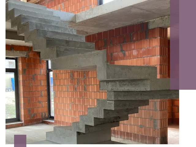 Изготовление бетонных лестниц под ключ в Бузулуке