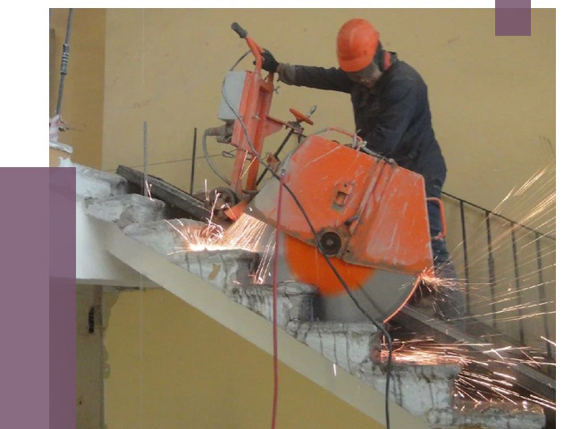 Демонтаж бетонных лестниц в Бузулуке от 4691 руб. за м2 | ПРОЛЁТ-Бзл