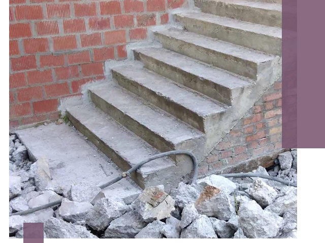 Демонтаж бетонных лестниц в Бузулуке: быстро и безопасно