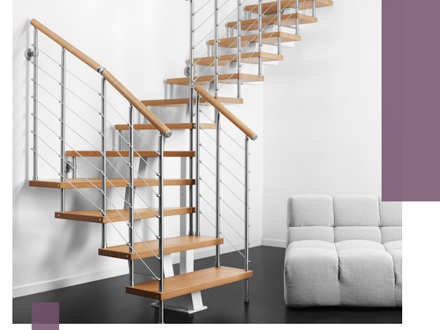 Модульные лестницы под ключ в Бузулуке — монтаж и изготовление