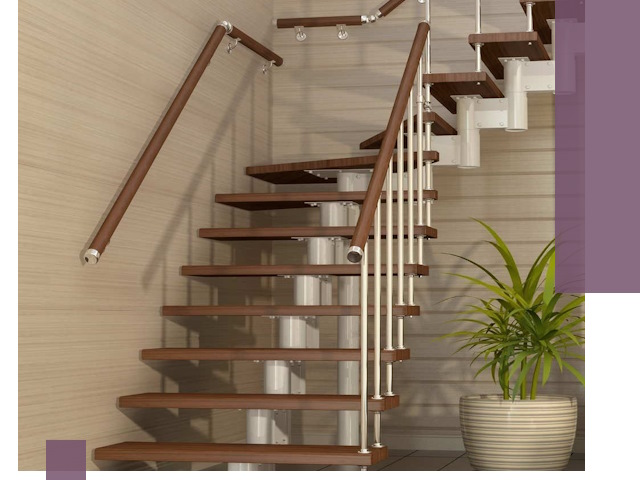 Изготовление модульных лестниц под ключ в Бузулуке