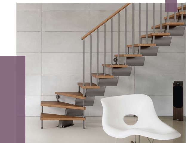 Монтаж модульных лестниц в Бузулуке от 6463 руб. 