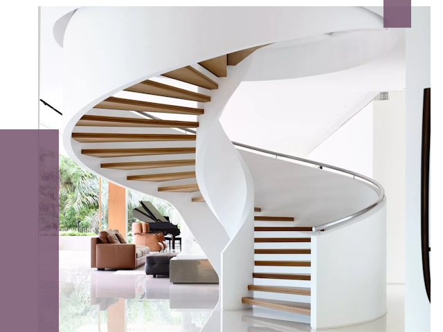 Винтовые лестницы в Бузулуке под ключ от 49514 руб. | ПРОЛЁТ-Бзл