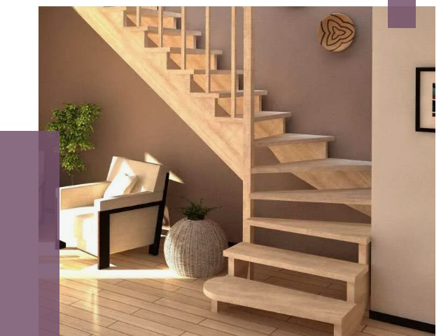 Изготовление Г-образных лестниц в Бузулуке от 19284 руб. 