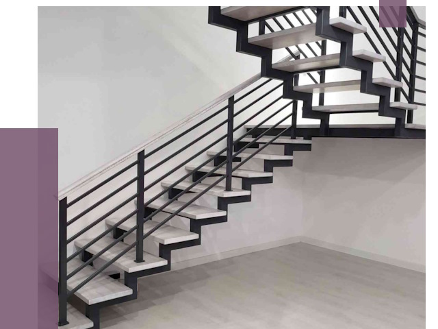 Лестницы на металлокаркасе под ключ в Бузулуке от 13030 руб. | ПРОЛЁТ-Бзл
