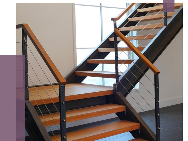 Изготовление лестниц на металлокаркасе в Бузулуке от 19284 руб. | ПРОЛЁТ-Бзл