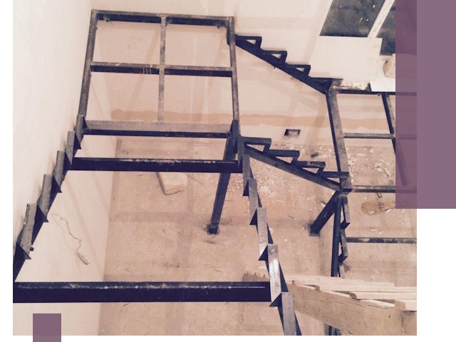 Монтаж лестниц на металлокаркасе в Бузулуке быстро и качественно