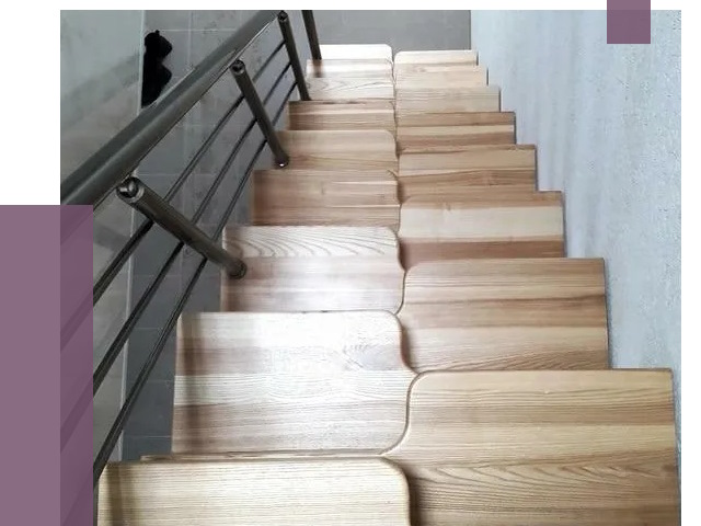 Лестницы гусиный шаг в Бузулуке от 13291 руб. под ключ | ПРОЛЁТ-Бзл