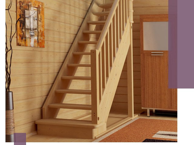 Лестницы эконом класса под ключ в Бузулуке — недорого и быстро