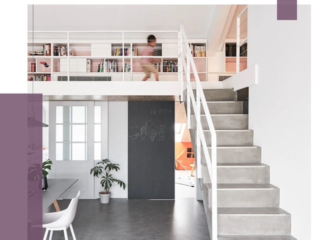 Лестницы для двухуровневой квартиры в Бузулуке от 179814 руб. | ПРОЛЁТ-Бзл