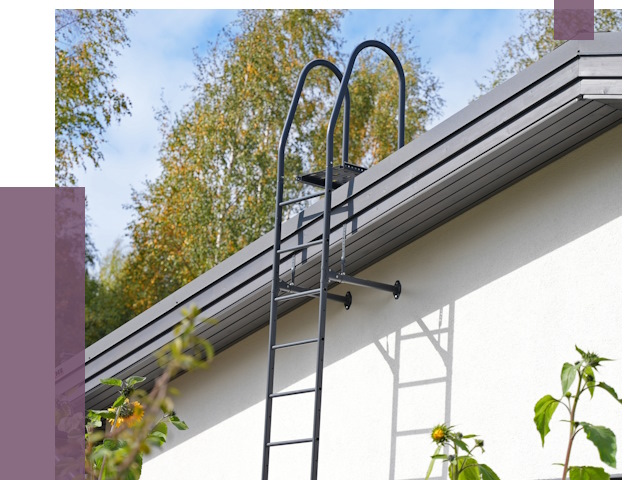 Лестницы на крышу в Бузулуке от 19493 руб. — монтаж и монтаж ПРОЛЁТ-Бзл