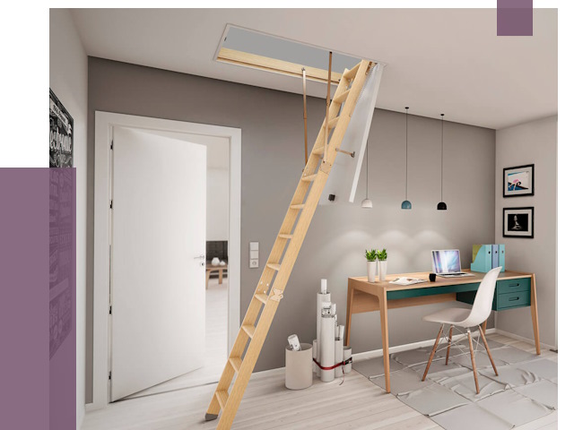Чердачные лестницы в Бузулуке — от 14854 руб. | ПРОЛЁТ-Бзл