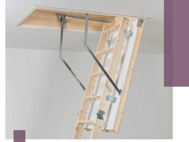 Установка чердачной лестницы под ключ в Бузулуке