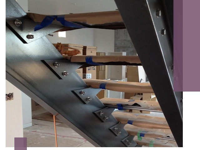 Усиление лестничных конструкций и усиление опор в Бузулуке