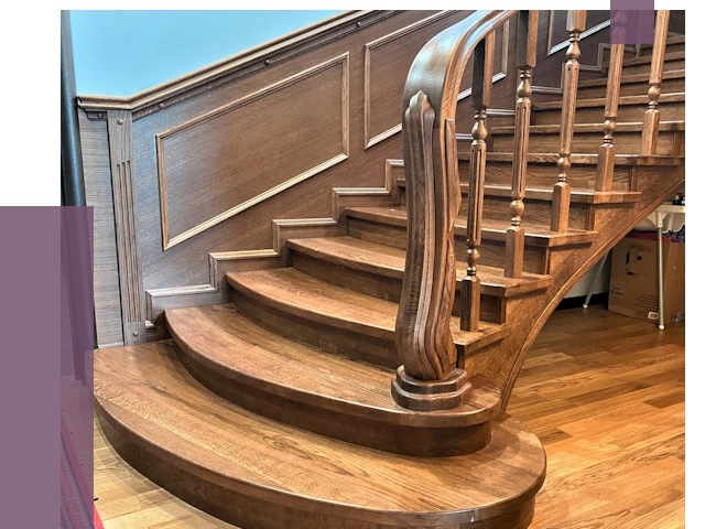 Дубовые лестницы под ключ в Бузулуке от 179814 руб. — ПРОЛЁТ-Бзл