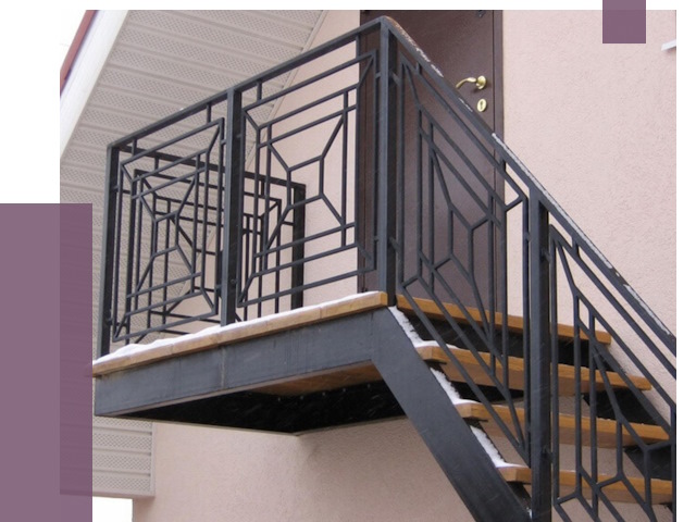 Металлические перила в Бузулуке от 4378 руб.  | ПРОЛЁТ-Бзл