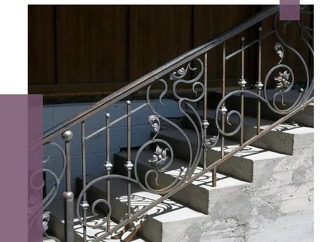Кованые перила в Бузулуке от 8860 руб. под ключ — качество от ПРОЛЁТ-Бзл