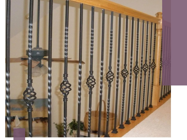 Изготовление и монтаж кованных перил в Бузулуке под ключ
