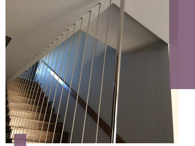 Тросовые перила под ключ в Бузулуке — производство и монтаж