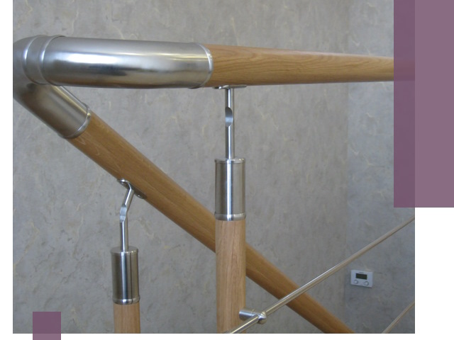 Комбинированные перила на заказ в Бузулуке — монтаж и производство