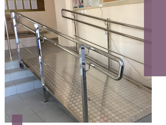Перила для инвалидов в Бузулуке — надежные поручни и ограждения