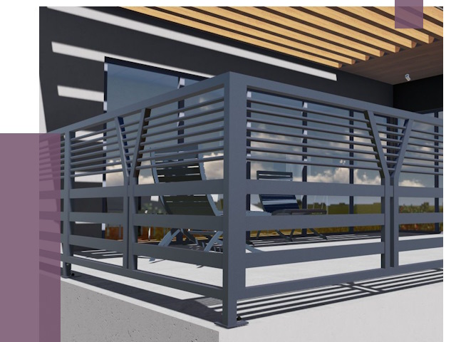 Изготовление балконных ограждений в Бузулуке от 10945 руб. | ПРОЛЁТ-Бзл