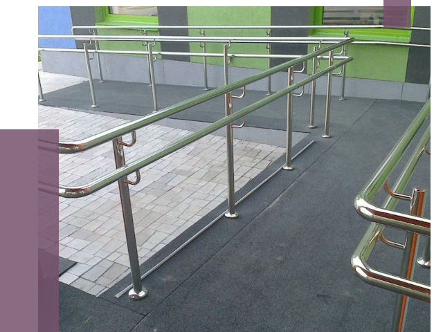 Ограждения пандусов в Бузулуке от 4430 руб. монтаж | ПРОЛЁТ-Бзл