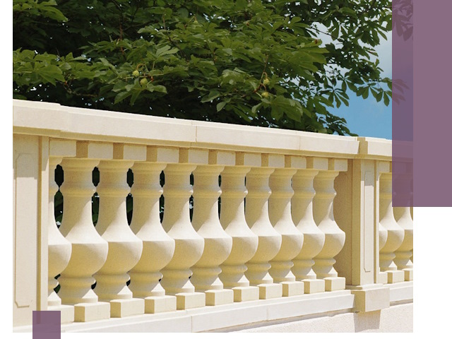 Установка балюстрады в Бузулуке: изготовление и монтаж под ключ