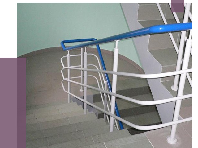 Перила в подъезде в Бузулуке — установка и замена от 7557 руб. | ПРОЛЁТ-Бзл