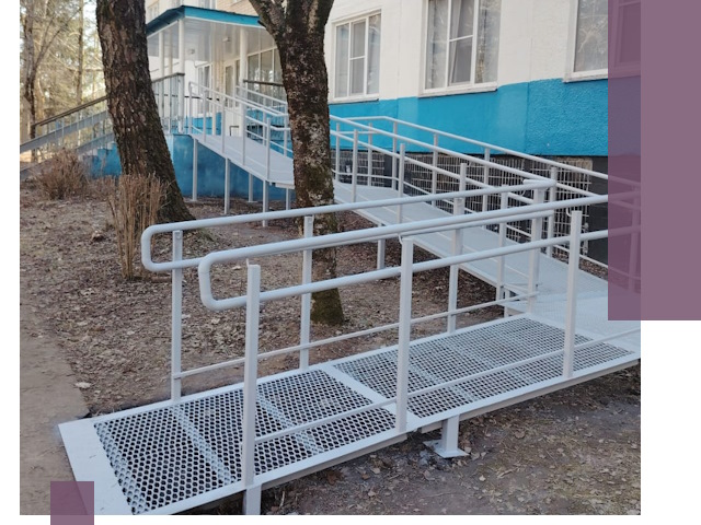 Пандусы под ключ в Бузулуке: изготовление, монтаж и демонтаж