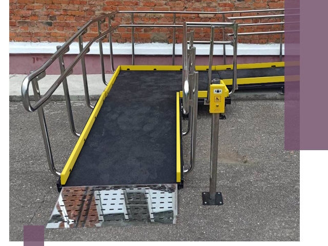 Изготовление наклонных пандусов для инвалидов в Бузулуке