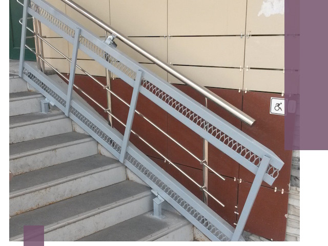 Изготовление откидных пандусов под ключ в Бузулуке