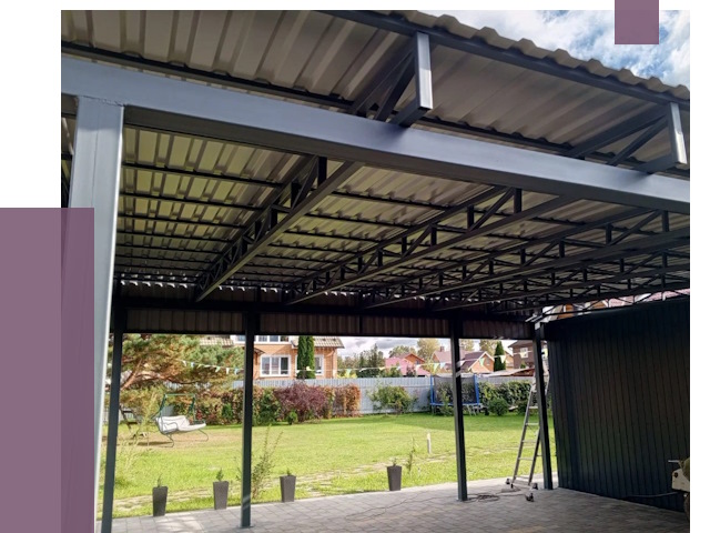 Монтаж навесов в Бузулуке от 7505 руб. — установка навеса | ПРОЛЁТ-Бзл