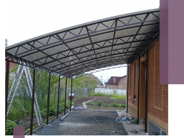 Профессиональный монтаж навесов под ключ в Бузулуке