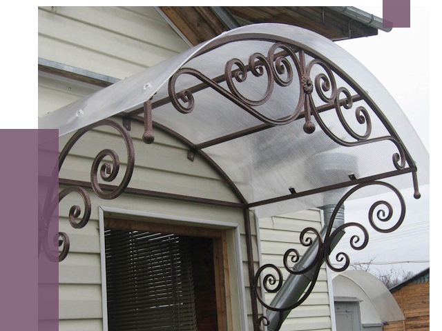 Изготовление козырьков в Бузулуке от 7505 руб. — заказать | ПРОЛЁТ-Бзл