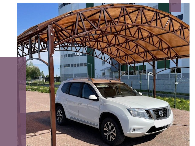 Недорогие навесы в Бузулуке от 43781 руб.  | ПРОЛЁТ-Бзл