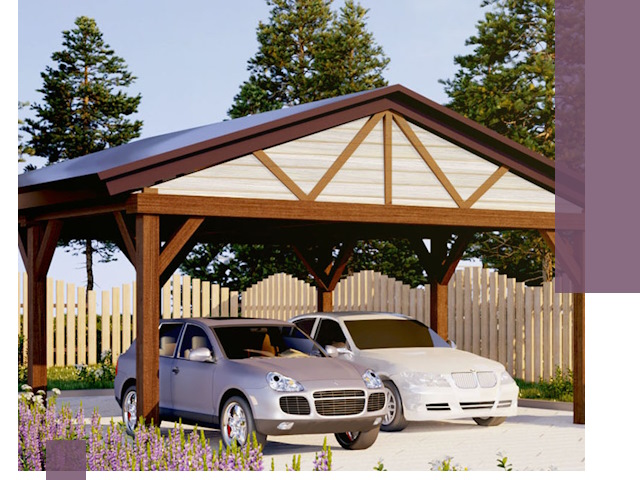 Навесы для автомобиля в Бузулуке — изготовление и монтаж