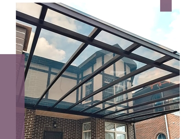 Навесы из поликарбоната в Бузулуке от 8777 руб. под ключ — ПРОЛЁТ-Бзл