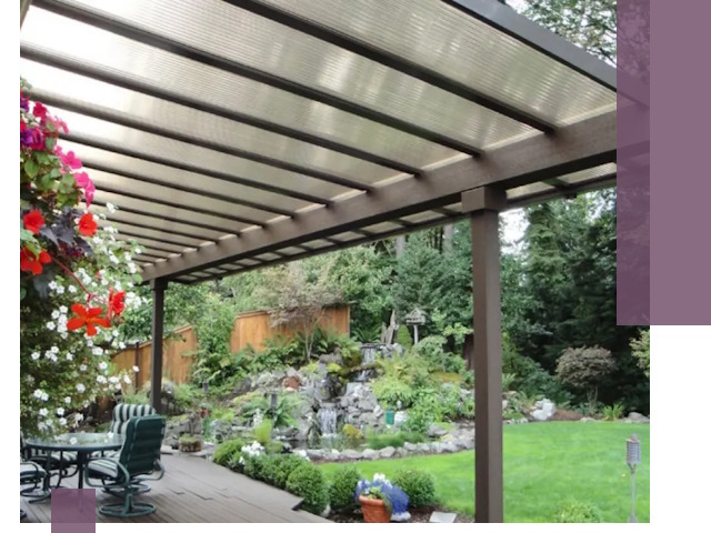 Навесы из поликарбоната под ключ в Бузулуке быстро и надёжно