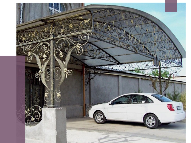 Кованые навесы в Бузулуке от 14854 руб. | ПРОЛЁТ-Бзл