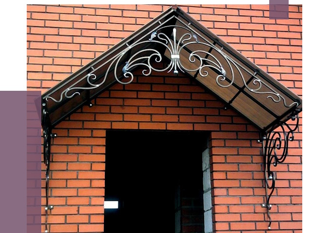 Металлические козырьки в Бузулуке от 10893 руб. 