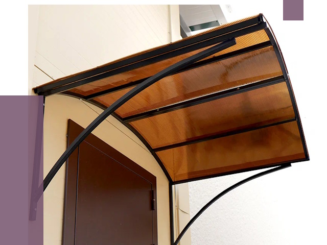 Недорогие козырьки в Бузулуке от 7735 руб.  | ПРОЛЁТ-Бзл