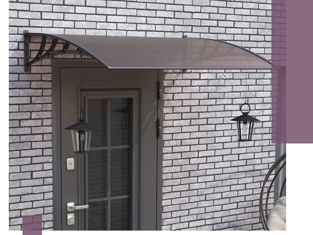 Недорогие козырьки и навесы под ключ в Бузулуке